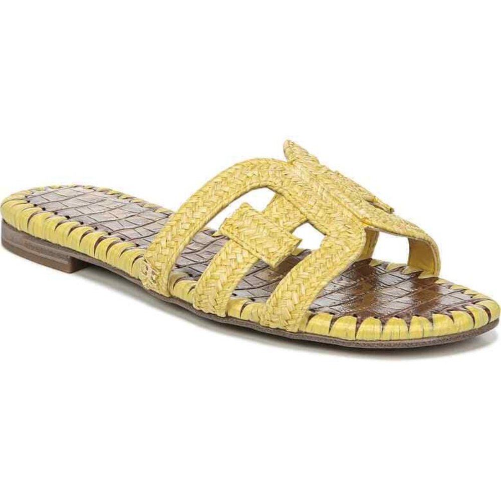 Sam Edelman New Women's Beckie 2 Slide Sandal Yellow - Size: 7.5 - Picture 2 of 11